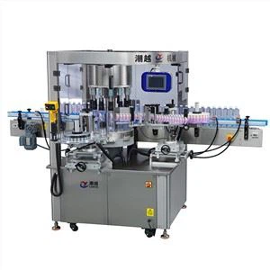 Máquina rotuladora de adesivos rotativos de alta velocidade automática para linha de produção de água